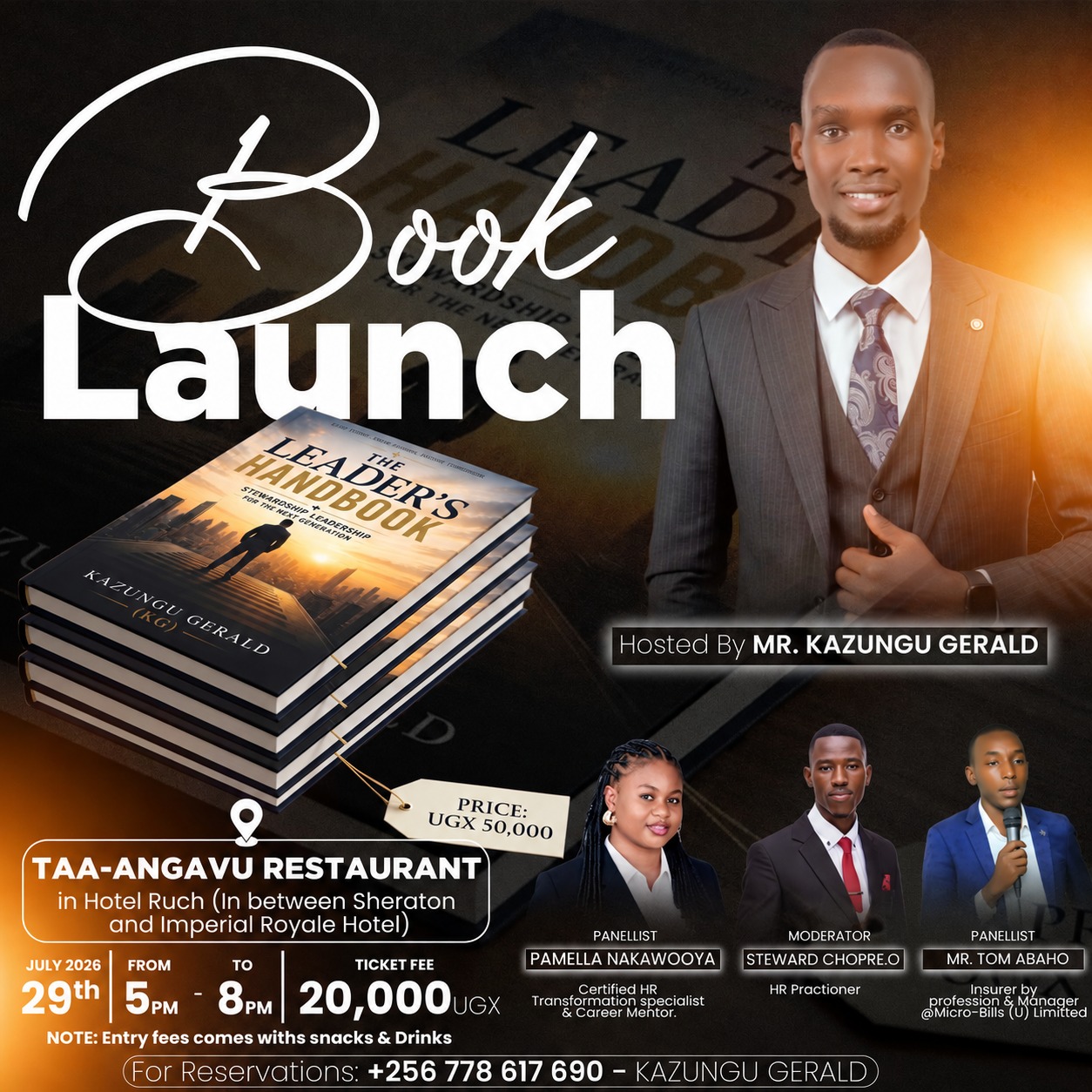 BOOK LAUNCH 